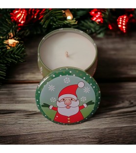 Bougie de Noël sapin de Noël